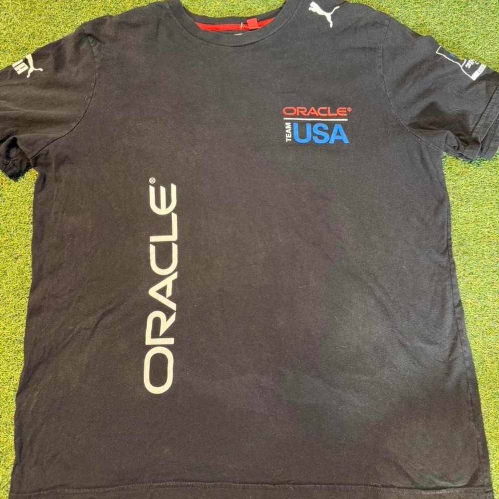 Oracle Team USA black‎ T-shirt #sailing #usa